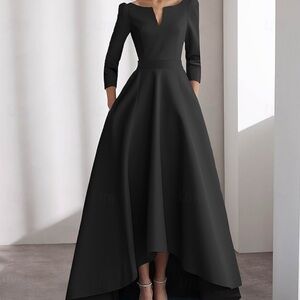 Elegant Black Evening Gown